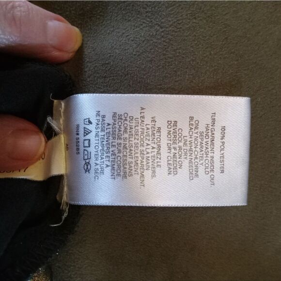 EXPRESS Metallic silver, cut out shoulder/upper arm, and flare cuff. - Picture 7 of 7